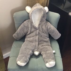 Gray Bear Suit 9-12 months
